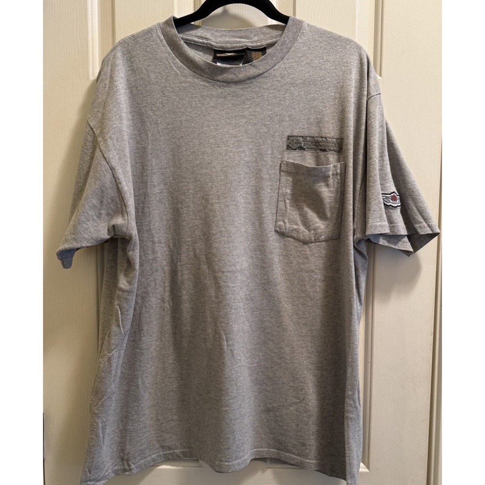 Harley Davidson Inc Juneau Ave Women's Shirt L graphic